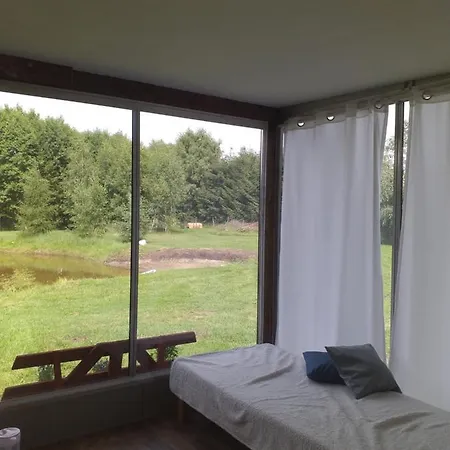 Domek Letniskowy Na Mazurach Nad Stawem Gromoty Exterior photo